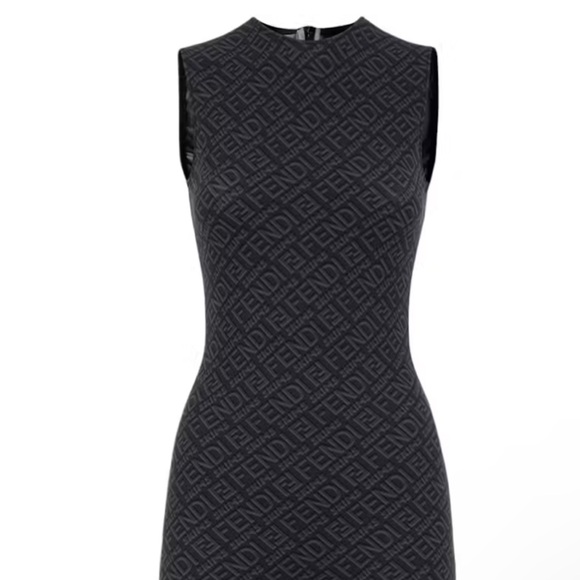 SKIMS X Fendi Printed Crew Romper - Picture 1 of 3